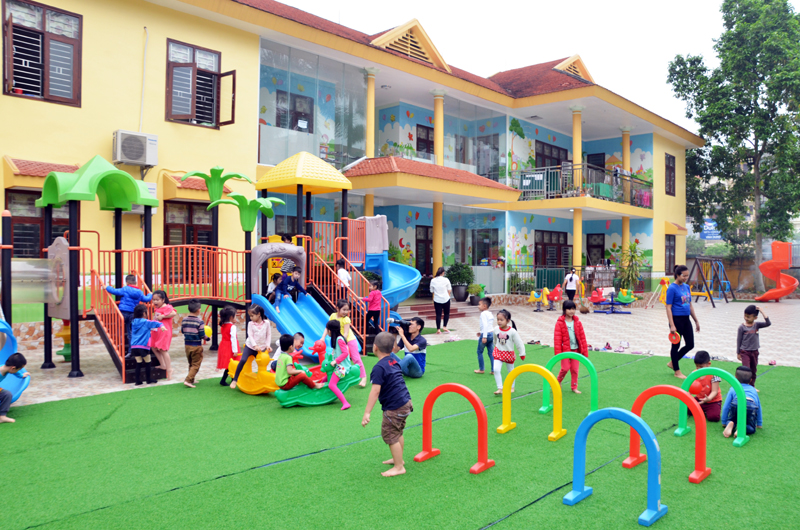 Khu Vui Chơi Trong Trường Học