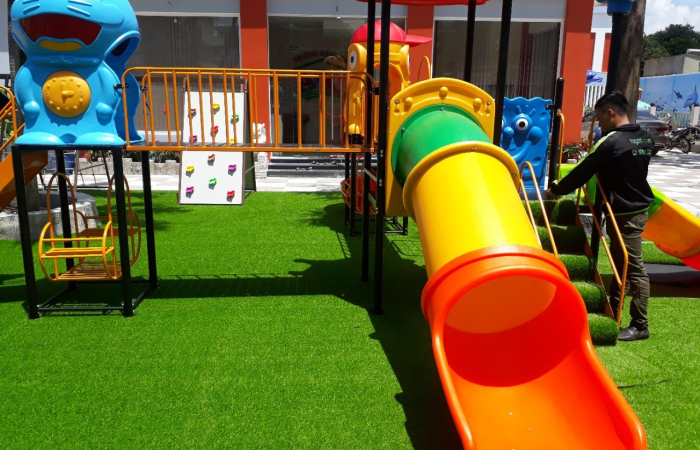 Dịch vụ sửa chữa thiết bị sân chơi: Giải pháp tối ưu cho các khu vui chơi