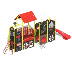 Cầu trượt liên hoàn Xe Lửa CS-OD2301TRA