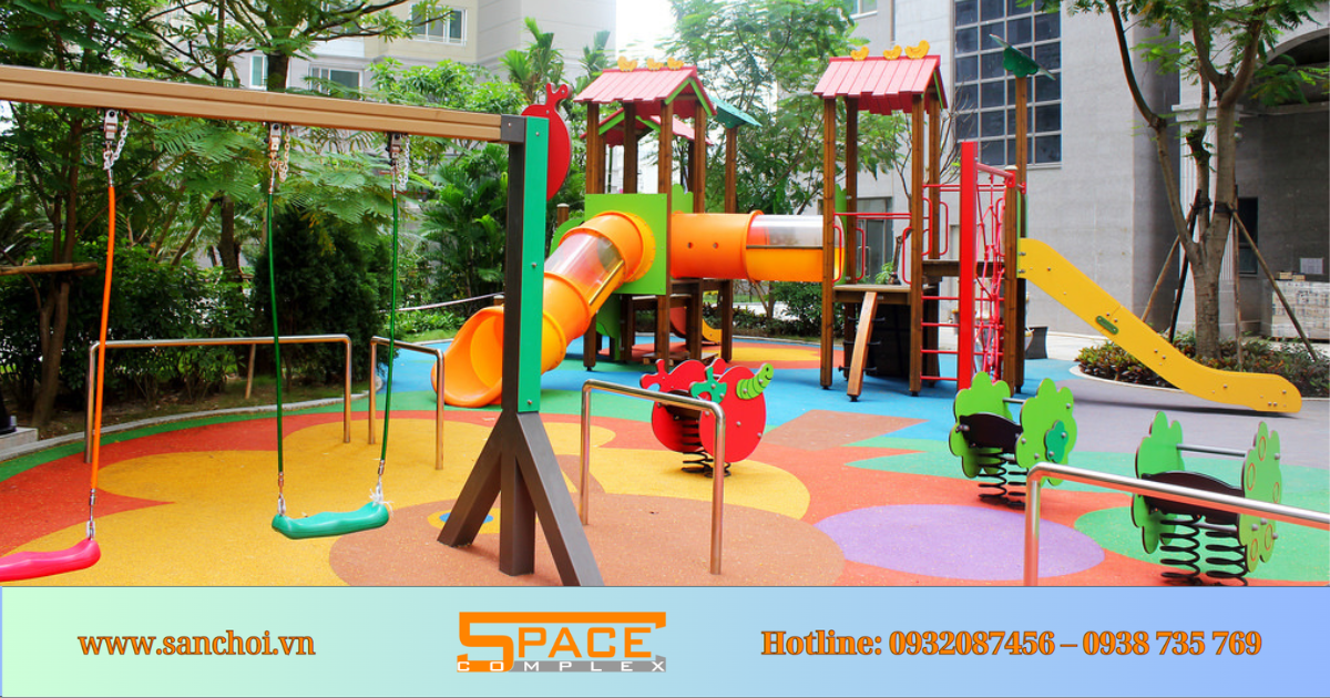 Lắp đặt sân chơi trẻ em tại Complex Space mang lại nhiều lợi ích đáng kể