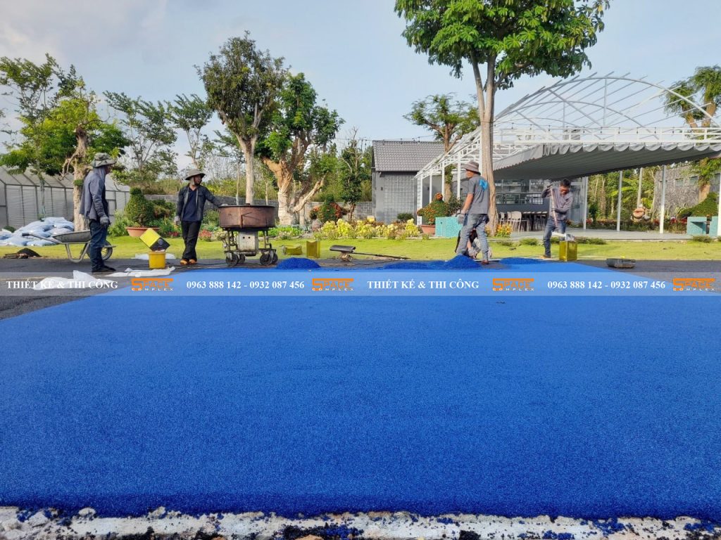 Tư Vấn - Thiết kế & Cung cấp lắp đặt Sàn cao su EPDM - JT Resort