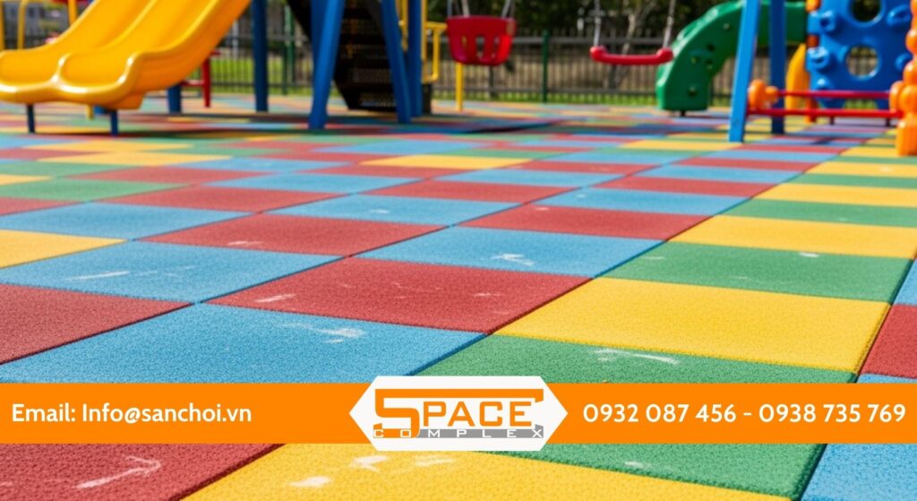 Gạch Cao Su EPDM – Giải Pháp Bề Mặt Bền Vững